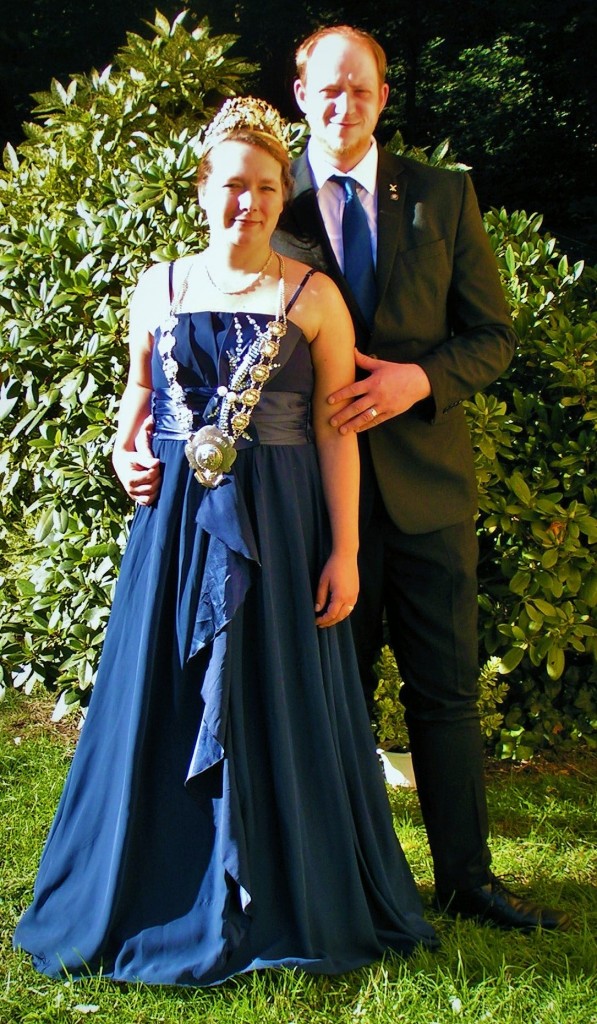 Regimentskönigspaar 2016: Claudia Maibauer und Björn Niersbach